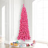 Vickerman Flocked Pink Pencil Fir Artificial Christmas Tree - view 2 of 3