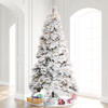 Vickerman Flocked Atka Pine Artificial Christmas Tree Color Changing - view 2 of 4