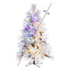 Vickerman Flocked Atka Pine Artificial Christmas Tree Color Changing - view 1 of 4