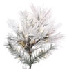 Vickerman Flocked Atka Pine Pencil Artificial Christmas Tree - view 3 of 4