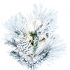 Vickerman Flocked Atka Slim Pine Artificial Christmas Tree - view 3 of 6