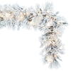 Vickerman Flocked Atka Artificial Christmas Garland - view 5 of 8