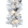 Vickerman Flocked Atka Artificial Christmas Garland - view 3 of 8