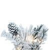 Vickerman Flocked Atka Artificial Christmas Garland - view 7 of 8