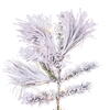 Vickerman Flocked Atka Slim Artificial Christmas Half Tree - view 5 of 7