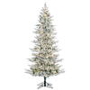 Vickerman Flocked Kiana Pine Artificial Christmas Tree - view 1 of 3