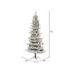 Vickerman Flocked Kiana Pine Artificial Christmas Tree - view 3 of 3