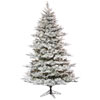 Vickerman Flocked Kiana Pine Full Artificial Christmas Tree - view 1 of 4