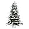 Vickerman Flocked Kamas Fraiser Fir Artificial Christmas Tree - view 1 of 2