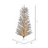 Vickerman Vintage Aluminum Artificial Christmas Tree - view 4 of 4