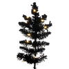 Vickerman Artificial Flocked Black Fir Christmas Tree - view 2 of 6