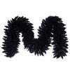 Vickerman Artificial Flocked Black Fir Garland - view 1 of 5