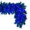 Vickerman Artificial Flocked Turquoise Garland - view 6 of 6