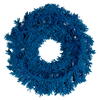Vickerman Flocked Turquoise Fir Artificial Wreath - view 4 of 5