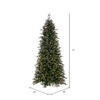 Vickerman Artificial Slim Douglas Fir Christmas Tree - view 4 of 5