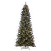 Vickerman Artificial Frosted Slim Douglas Fir Christmas Tree - view 1 of 7