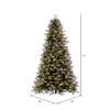 Vickerman Artificial Frosted Douglas Fir Christmas Tree - view 4 of 6