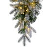 Vickerman Artificial Frosted Douglas Fir Teardrop - view 3 of 5
