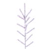 Vickerman Artificial Flocked Pistol Pine Christmas Tree - view 2 of 3