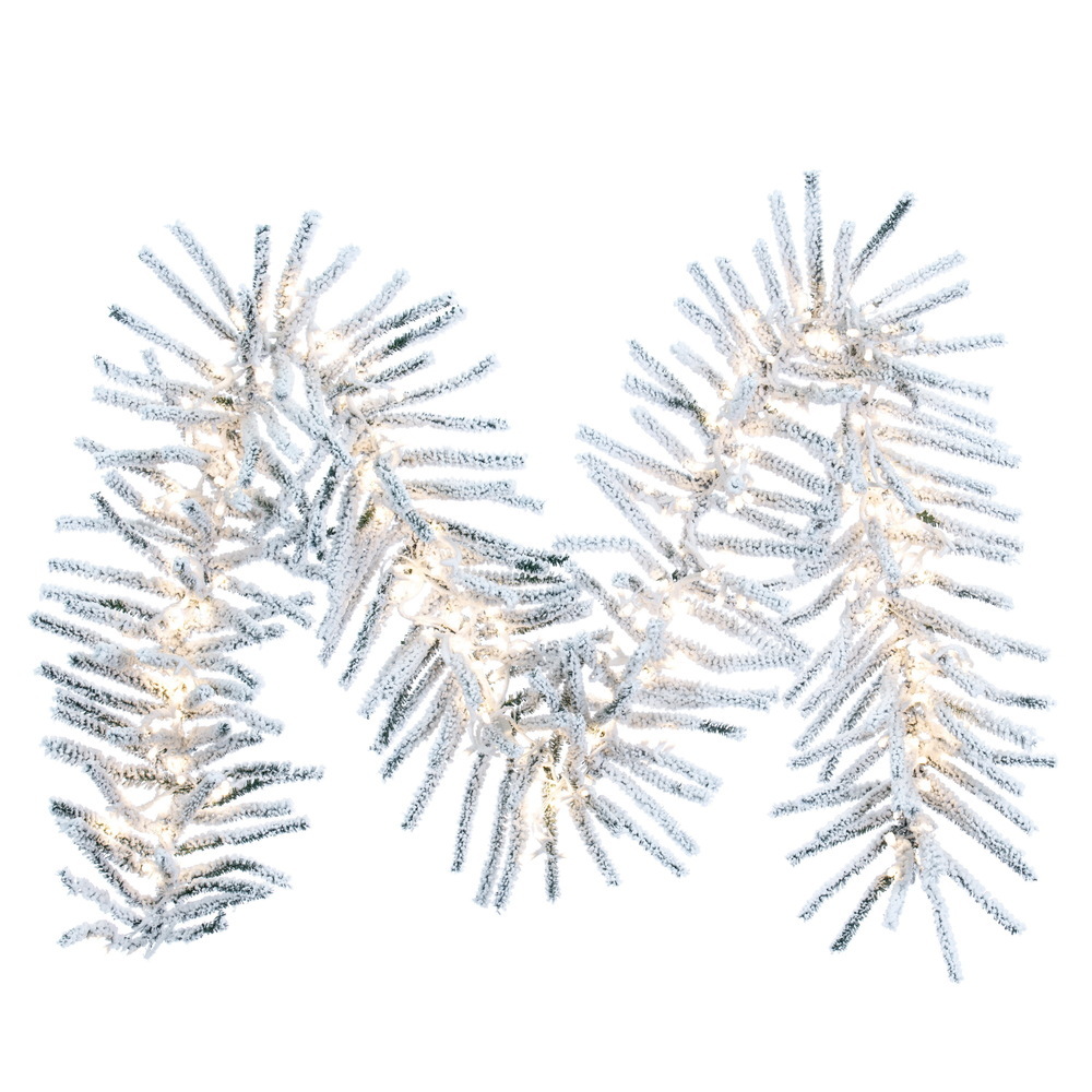 Vickerman Artificial Flocked Pistol Pine Collection