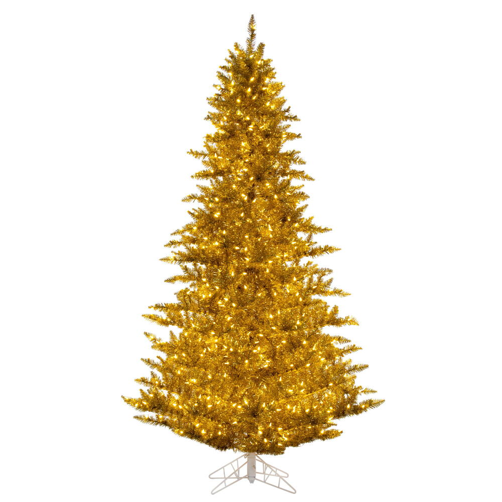 Vickerman Gold Fir Tree Series
