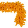 Vickerman Flocked Yellow Artificial Garland - view 4 of 4
