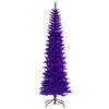 Vickerman Purple Pencil Artificial Christmas Tree - view 1 of 3
