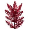 Vickerman Red Tinsel Pencil Artificial Christmas Tree - view 2 of 3