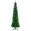Vickerman Green Tinsel Pencil Artificial Christmas Tree - view 1 of 3