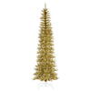 Vickerman Champagne Pencil Artificial Christmas Tree - view 1 of 3