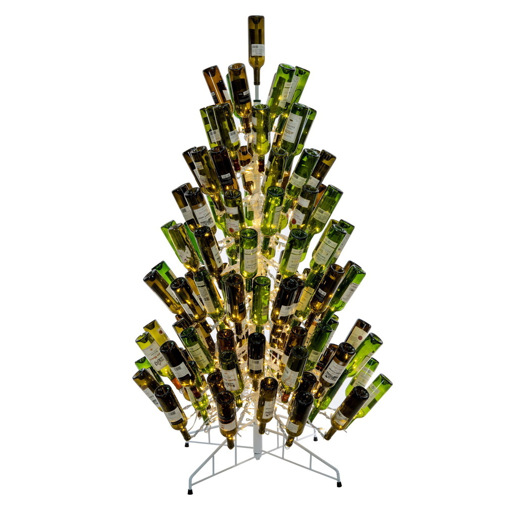 Vickerman Wine Bottle Christmas Tree