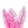 Vickerman 9' x 12" Flocked Pink Pencil Fir Artificial Garland - view 2 of 4