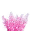 Vickerman Flocked Pink Pencil Fir Artificial Wreath - view 2 of 5