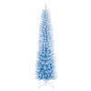 Vickerman Flocked Baby Blue Fir Pencil Artificial Christmas Tree - view 1 of 3