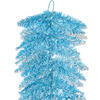 Vickerman 9' x 12" Flocked Baby Blue Pencil Fir Artificial Garland - view 2 of 3