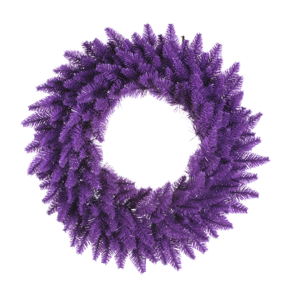Vickerman Purple Fir Artificial Christmas Wreath