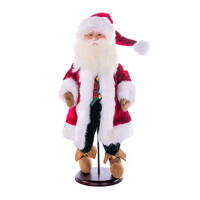 Red Plaid Santa
