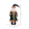 Vickerman Emerald Green Velvet Santa Doll with Stand - view 5 of 5