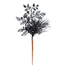 Vickerman 10" Pinecone Glitter Leaf Artificial Christmas Pick - view 1 of 3