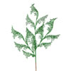 Vickerman 27" Glitter Coral Bells Leaf Lace Aritificial Christmas Spray - view 1 of 3