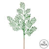 Vickerman 21" Glitter Holly Leaf Lace Aritificial Christmas Spray - view 3 of 3