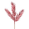 Vickerman 21" Glitter Feather Fern Aritificial Christmas Spray - view 1 of 3