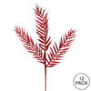 Vickerman 21" Glitter Feather Fern Aritificial Christmas Spray - view 3 of 3