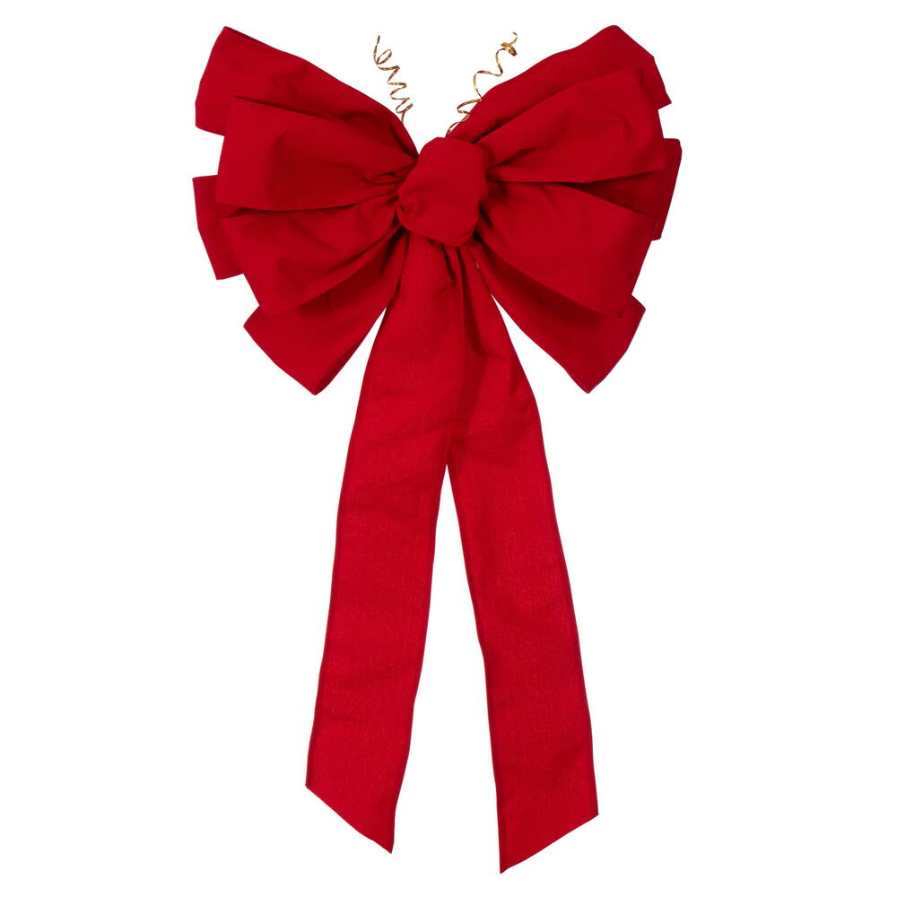 Vickerman Red Canvas Hand Tied UV Bow 