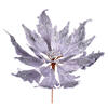 Vickerman 16" x 22" Velvet Sequin Poinsettia Aritificial Christmas Pick - view 1 of 2
