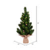 Vickerman Spruce Sapling Artificial Christmas Tree Tabletop - view 2 of 2