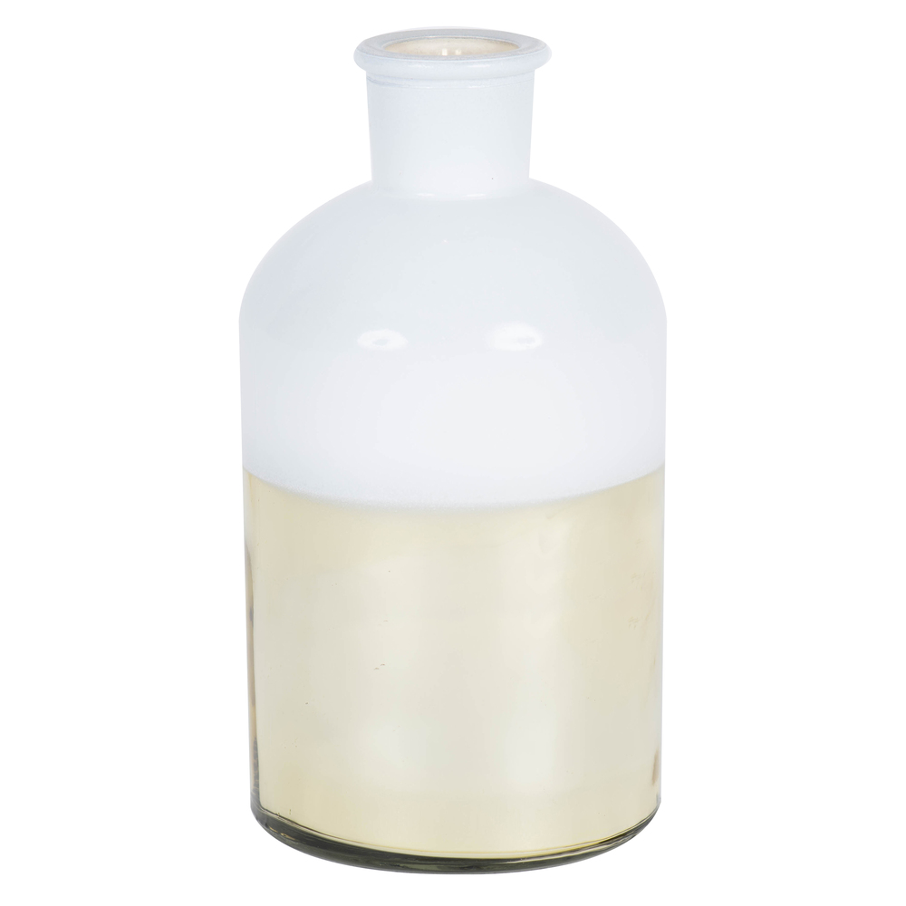 Vickerman 8" Glass Bottle