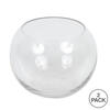 5" Clear Bubble Glass Container Set/2 - view 4 of 4
