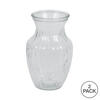 8" Clear Rose Vase Set/2 - view 5 of 5