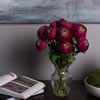 8" Clear Rose Vase Set/2 - view 2 of 5